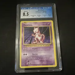 Pokemon TCG 2016 XY Evolutions Mewtwo Rare Regular 51/108 | CGC 8.5 - Image 1