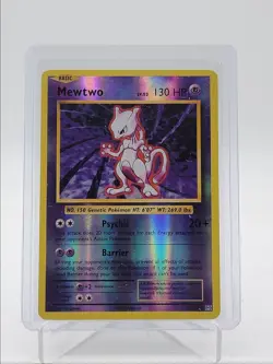 MEWTWO 2016 POKEMON XY EVOLUTIONS HOLO RARE B 51/108 Q5686 - Image 1