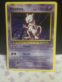 Mewtwo 51/108 LP Non-Holo Rare XY Evolutions 2016 Pokemon Card - Image 1