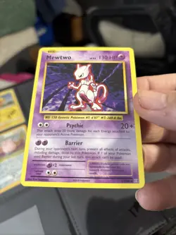 MEWTWO 51/108 XY EVOLUTIONS POKEMON ENGLISH NON HOLO RARE 2016 T164 - Image 1
