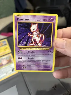 MEWTWO 51/108 XY EVOLUTIONS POKEMON ENGLISH NON HOLO RARE 2016 T164 - Image 2