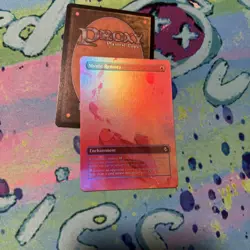 Mystic Remora Full Art Foil Mtg Play Test Card Floating Fish - Image 1