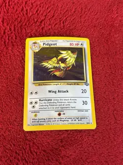Pidgeot 08/64 Jungle Holo Wotc Pokemon Card Lp - Image 1
