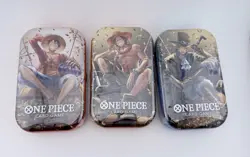 One Piece TCG Card Game - Mini Tin Vol.2 English 2 Packs Of OP 13 + Promo Pack - Image 1