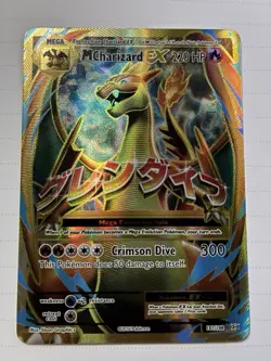 Mega Charizard EX Full Art Ultra Rare Card 101/108 XY Evolutions MINT - Image 1
