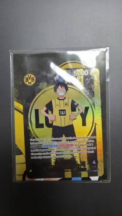 Borussia Dortmund x One Piece Goodie Bag | Luffy Promo Card ST13-003 | Jersey XL - Image 5