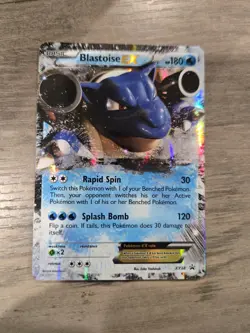 Blastoise EX XY30 - XY EX Black Star Promo - Low/Mod Play Pokemon Card - Image 1