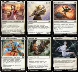 MTG Commander EDH Deck Aerith Gainsborough 100 Magic - Custom Deck Life Gain NM - Image 1