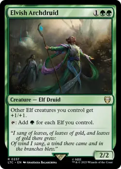 Elvish Archdruid [The Lord of the Rings: Tales of Middle-Earth Commander] - Image 1