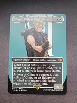 Cloud, Midgard Mercenary 0375 - Non-Foil Borderless - NM - Image 1