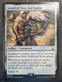 Sword of Feast and Famine - UB: Assassin's Creed (MTG) - Image 1
