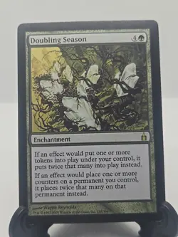 MTG Magic the Gathering Doubling Season (158/306) Ravnica City of Guilds LP - Image 1