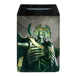 Warhammer 40k Necron Codex Alligned Alcove Ultra Pro flip box card box for MTG - Image 1