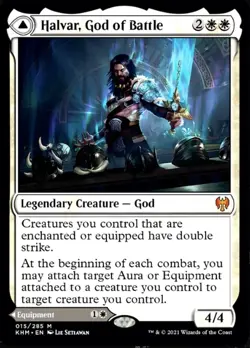 Halvar, God of Battle // Sword of the Realms [Kaldheim] - Image 1