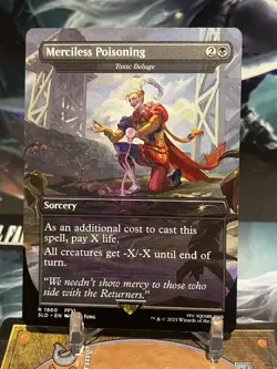 MTG | Merciless Poisoning - Toxic Deluge [Secret Lair FINAL FANTASY] NF - Image 1