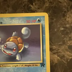Pokemon TCG Squirtle Team Rocket 68/82 1st Edition Regular 50 HP Common - Image 4