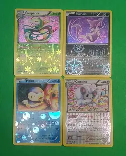 Pokemon Legendary Treasure Radiant Collection RC Cards Lot Of 4 Piplup Cinccino - Image 1