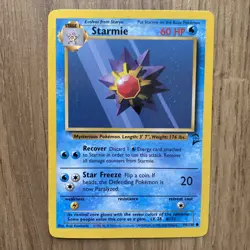 Starmie 94/130 & Staryu 95/130 2000 Pokemon Base Set 2 WOTC NM - Image 2