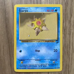 Starmie 94/130 & Staryu 95/130 2000 Pokemon Base Set 2 WOTC NM - Image 4