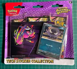 ⭐ 2 x Pokemon Ascended Heroes Tech Sticker Collection | Gastly & Charmander 🆕 - Image 3