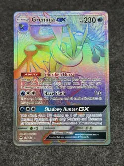 Greninja GX - 133/131 Forbidden Light Rainbow Pokemon - NM/MINT - Image 1