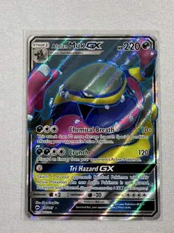 Alolan Muk GX 138/147 Sun & Moon Burning Shadows Full Art Near Mint Pokemon TCG - Image 1