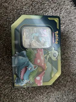 Pokemon TCG 2019 Collector's Tin Tag Team Celebi Venusaur GX Sealed - Image 1