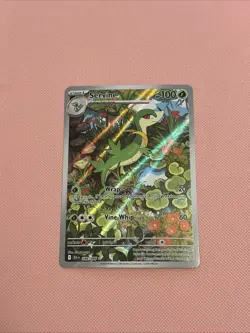 Pokemon SERVINE 088/086 - Black Bolt - ILLUSTRATION RARE - NM English - Image 2