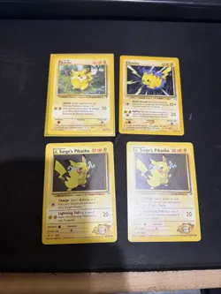 Vintage Pikachu Lot (68) WOTC Base Set - Ereader Yellow Cheeks - 1999 Pokemon - Image 4