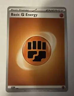 Basic Fighting Energy 006 SVE: Scarlet & Violet Energies NM Pokemon - Image 1