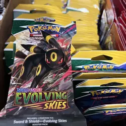 Pokemon TCG Evolving Skies Sleeved Booster Pack New Sealed - Any Art - Image 1