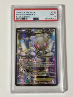 2016 Pokemon XY Steam Siege FA Magearna EX 110/114 PSA 9 MINT - Image 3
