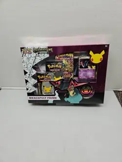 Pokemon TCG Celebrations Collection: Dragapult Prime Box 820650809385 - Image 1