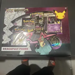 Pokemon TCG Celebrations Collection: Dragapult Prime Box (POK80938) 820650809385 - Image 1