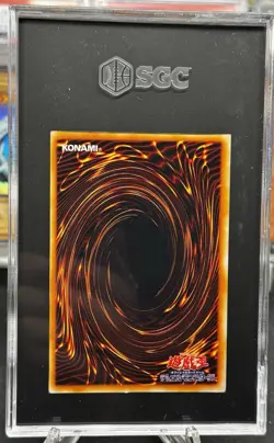 1999 Yugioh Vol. 3 Gaia the Dragon Champion Secret Rare Japanese No Ref SGC 8.5 - Image 4