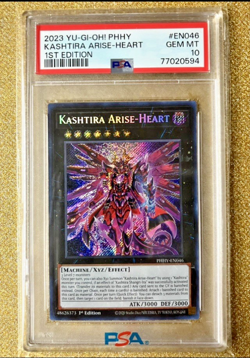 PSA 10 - 2023 Yu-Gi-Oh! PHHY, Kashtira Arise-Heart, 1st Edition - Image 3