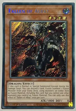 Fallen Of Albaz RA01-EN022 (NM) Secret Rare 1st Edition Yu-Gi-Oh! - Image 1