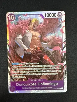 Donquixote Doflamingo (OP14-069 SR) - Azure Sea's Seven (One Piece) ENGLISH - Image 1