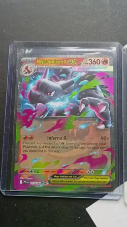 Mega Charizard X ex Lot - Phantasmal Flames (PFL) - 3 Card Set Near Mint Chase - Image 2