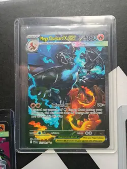 Mega Charizard X ex Lot - Phantasmal Flames (PFL) - 3 Card Set Near Mint Chase - Image 4