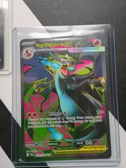 Mega Charizard X ex Lot - Phantasmal Flames (PFL) - 3 Card Set Near Mint Chase - Image 5