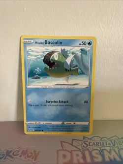 Hisuian Basculin 044/196 Swsh11: Lost Origin Regular NM-Mint Pokemon Card TCG - Image 1