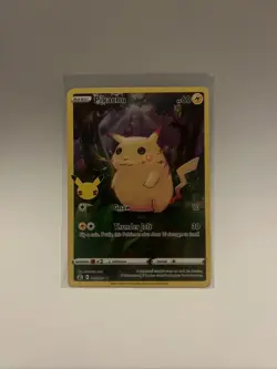 Pokemon Pikachu TCG Celebrations Card 5/25 Holographic NM Raw - Image 1