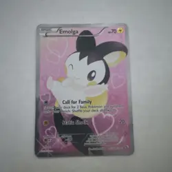 Pokemon TCG Emolga Legendary Treasures Full Art Ultra Rare Card RC23/RC25 - Image 1