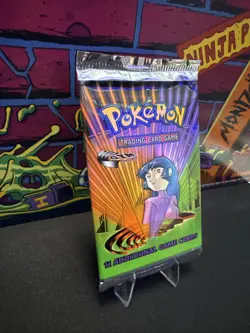 Pokemon TCG Gym Challenge Booster Pack Sabrina Art WOTC 2000 Sealed 742818062244 - Image 2