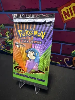 Pokemon TCG Gym Challenge Booster Pack Sabrina Art WOTC 2000 Sealed 742818062244 - Image 3
