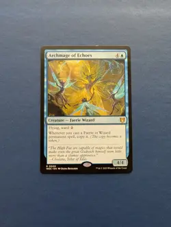 MTG Archmage of Echoes: Wilds of Eldraine Commander #9 - EX-MT - Image 1