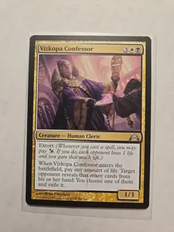 Vizkopa Confessor - Gatecrash - LP - Uncommon - Creature - MTG - Image 1