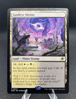 Magic The Gathering Godless Shrine Edge of Eternities Regular - Image 1