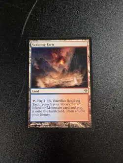 Wizards of the Coast Scalding Tarn Zendikar Rare Land Regular #232/249 - Image 1